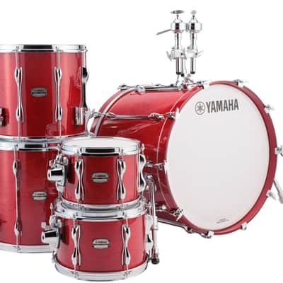 Yamaha New Recording Custom 5pc Drum Shell Set w/ 20" Bass Drum - Red Autumn - IN STOCK image 1