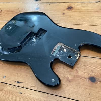 1990s Vintage (Brand) V4 Precision P Bass Guitar Body Korea image 4