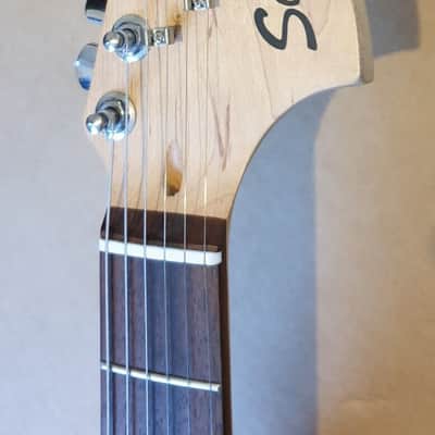 Squier by Fender Affinity Stratocaster 20th Anniversary Tobacco Sunburst Strat image 11