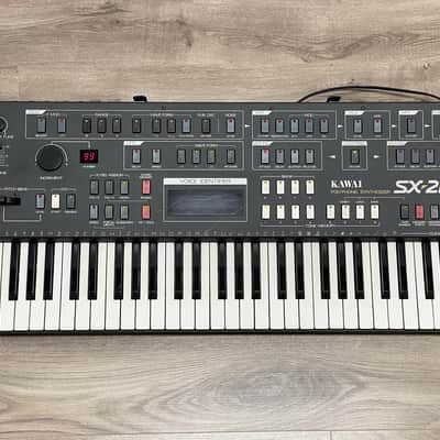 Kawai SX-210 61-Key Analog Synthesizer 1983 - Black / Wood image 5