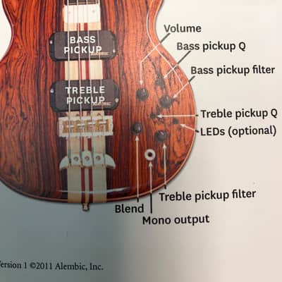 Alembic Mark King Deluxe 5 String 2015 image 13