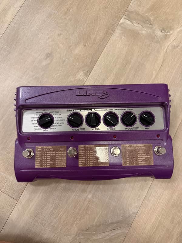 John Frusciante Line 6 FM4 Filter Modeler 2000s - Purple | Reverb