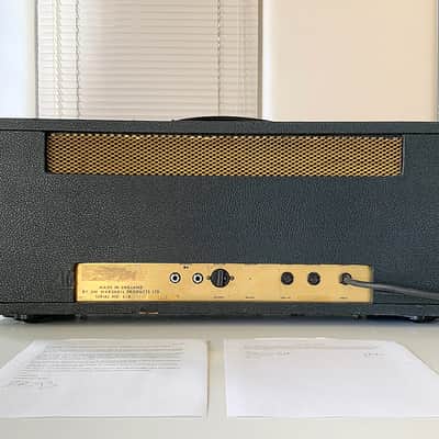 Marshall JMP Model 1987 50-Watt Head (1972) — Ex-Yngwie Malmsteen / Dave Sabo — Harry Kolbe Mod — Fully Documented Provenance image 9