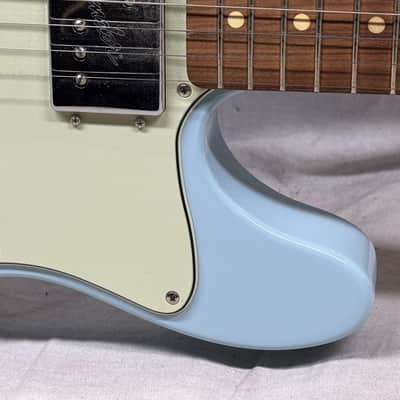 Fender Vintera '70s Telecaster Custom Guitar with Case 2022 - Sonic Blue / Pau Ferro fingerboard image 8
