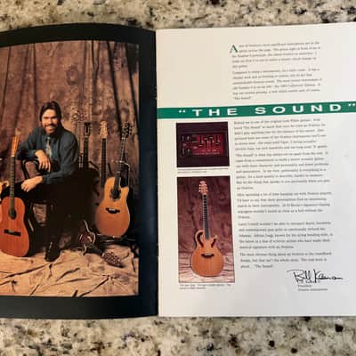 Ovation Catalog 1994 Viper Adamas II elite standard custom legend balladeer celebrity ultra deluxe image 2