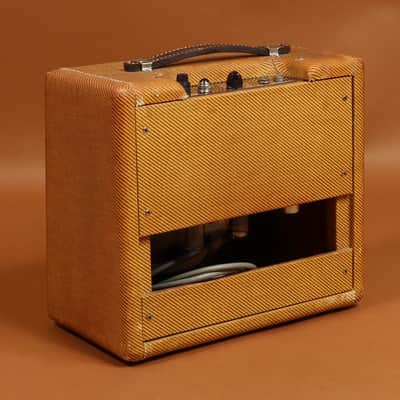 1960 Fender Champ Amp Tweed 5F1 - Narrow Panel image 3