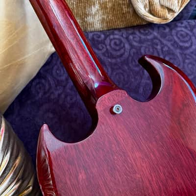 Bruce Kulick Collection (KISS)  1967 Gibson EB-3 - Cherry Red - Original Case image 14