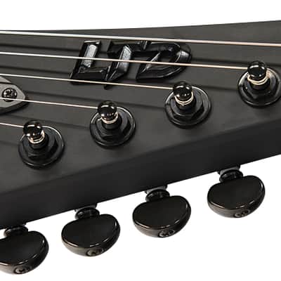 ESP LTD M-Black Metal Black Satin BLKS Electric Guitar M Black Metal - Brand New image 4