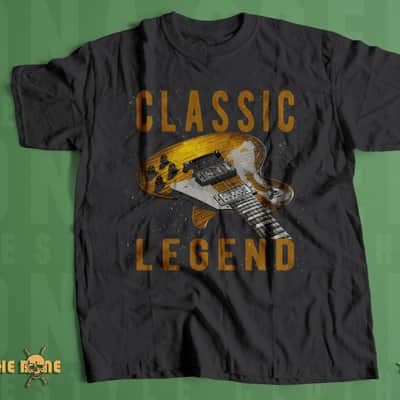 Classic Legend Custom Printed T-Shirt Black-4XL image 4