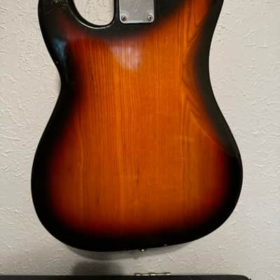 Fender P bass- fretless 1978 - Sunburst image 3