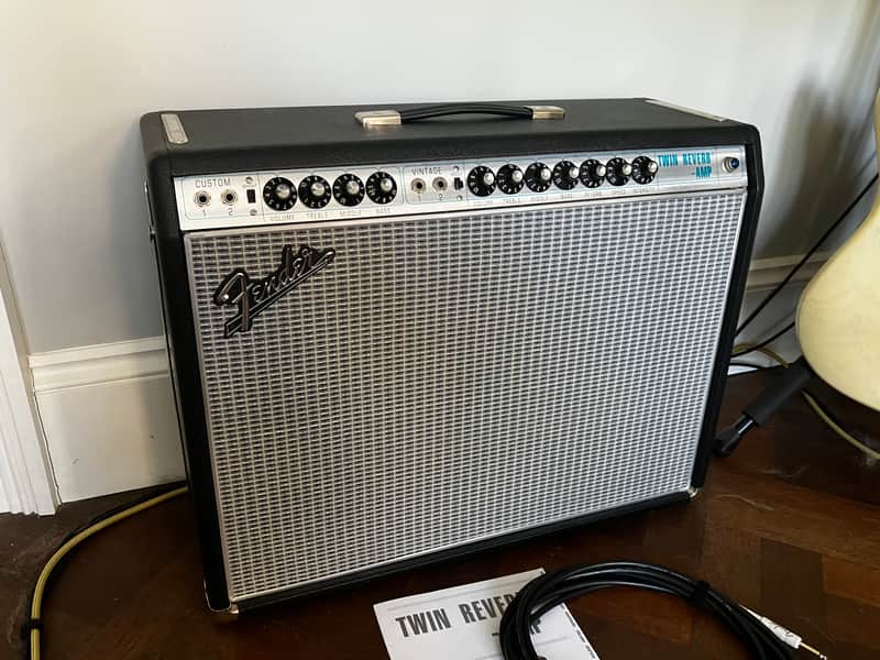 ♚MINT !♚RARE♚ FENDER '68 Custom TWIN REVERB Reissue 85W♚2x12 ALL TUBE Amp♚RRP £2095♚ ALL SOLD OUT ! image 1