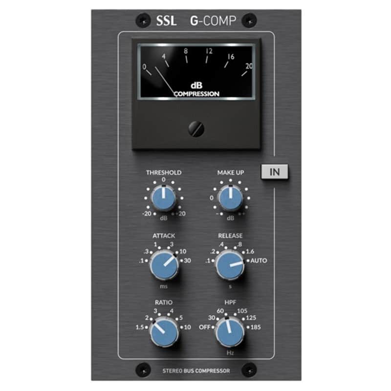 SSL (Solid State Logic) SSL Stereo Bus Compressor Module (API500 Series) (Official Japanese Product) image 1