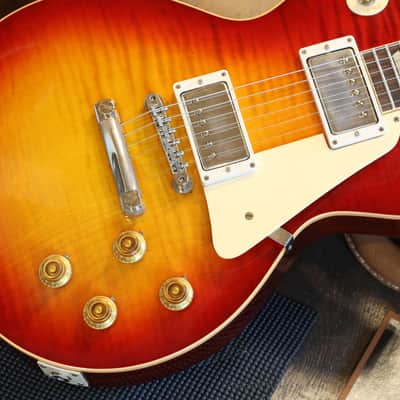 Minty! 2021 Gibson Custom Shop Historic '59 Les Paul Standard Reissue Electric Guitar Heritage Cherry VOS + COA OHSC image 6