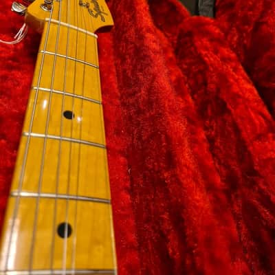 Squier JV Stratocaster 57 Ri 1983 Fiesta Red image 7