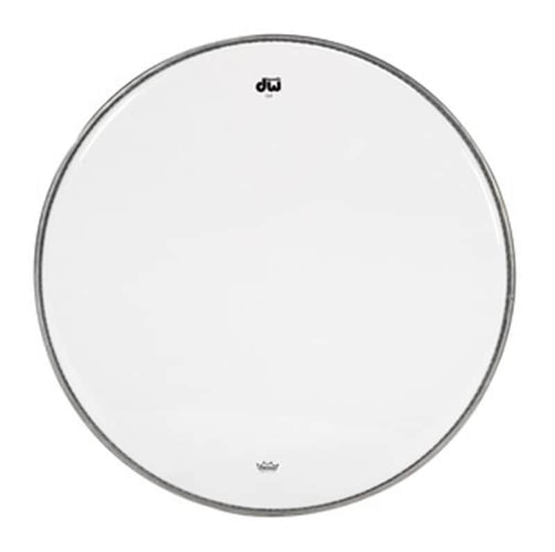 DW - DRDHCC18 - 18" Coated Clear Drum Head image 1