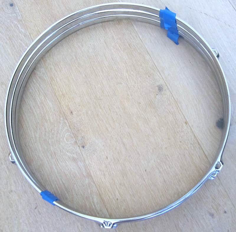 14" 6-Lug-Hole Drum Rims Hoops (set of 3) image 1