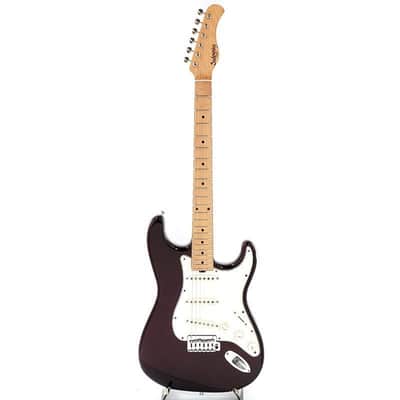 Sadowsky Tokyo USED ​​Metroline R1 Center PU Seymour Duncan SSL-1 Modified (Dark Cherry Metallic/M) [SN. M3713] image 2