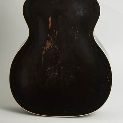 Epiphone FT-79 Flat Top Acoustic Guitar, ser. #58570, black tolex hard shell case. image 4