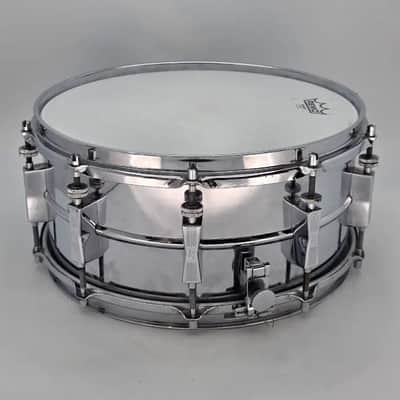Used Vintage Sonor Ferro-Managanese Steel Shell Snare Drum 14x6.5 - Good image 6