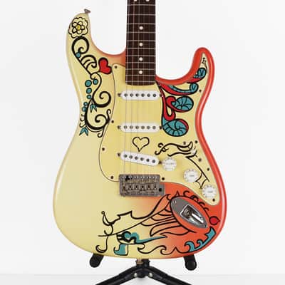 2002 Fender Highway One American Stratocaster USA Jimi Hendrix Monterey Custom Painted!