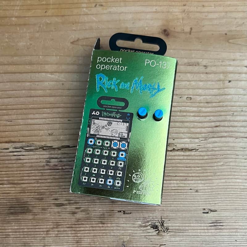 DTM・DAW PO-137 Rick & Morty Teenage Engineering PO-137 Pocket Operator Rick & Morty Edition