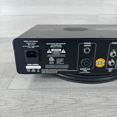 Kustom DE1200HD - 1200-watt Bass Amplifier Head image 8