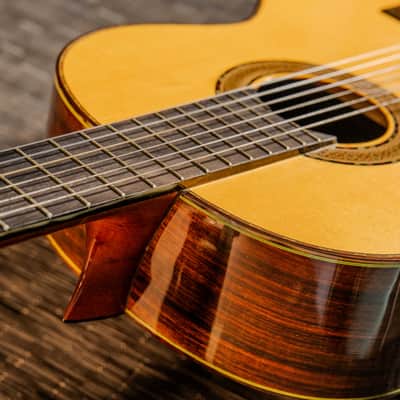 Amalio Burguet 2M | Solid Spruce / Solid Indian Rosewood | 2005 Handmade Spanish Classical Guitar image 4