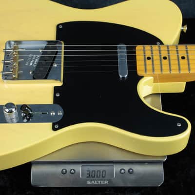Fender Custom Shop 54 Tele Lush Closet Classic 10/56 V Neck Faded Nocaster Blonde R137290 image 5