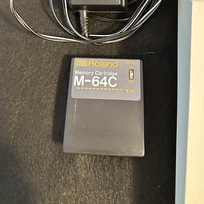 Roland TR-707 Rhythm Composer w/original power supply and memory cartridge image 7