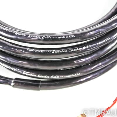 Discovery Signature Speaker Cables; 8ft Pair; Spades image 3