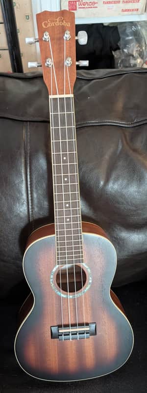 Cordoba 15CM-E Concert Ukulele - Sunburst image 1
