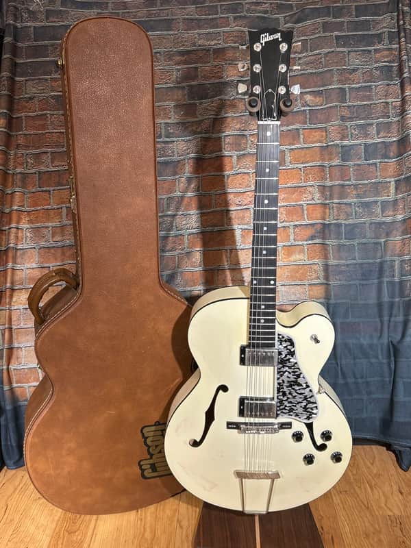 Gibson L5 Studio Custom Shop 1990’s-Ivory/Cream Stunning Guitar! image 1