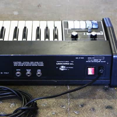 1970s Univox Compac 2 CP-200B Vintage Combo Organ Keyboard Synth Mini Korg - Excellent Condition! image 8