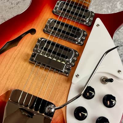 Rickenbacker   Model 1996 AFG    (2006'USED)   -Amber Fireglo-  [Spot Model] image 8
