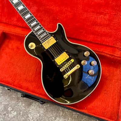 Orville by Gibson Les paul custom 1997 - Black beauty original vintage MIJ Japan fujigen image 2