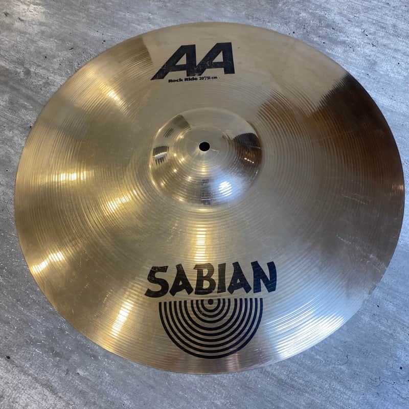 Sabian 20" AA Rock Ride Cymbal