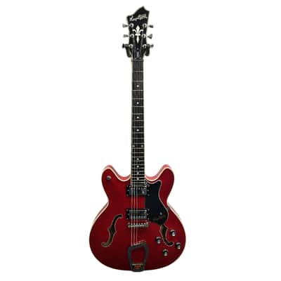 Hagstrom Viking - Wild Cherry Transparent image 1