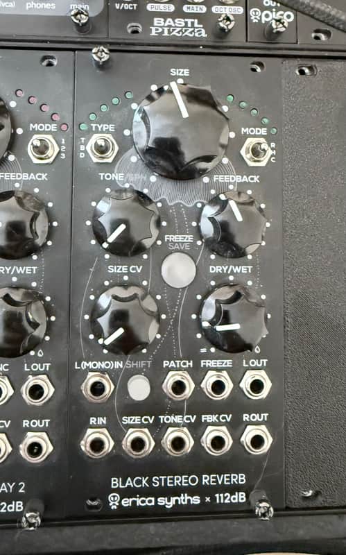 鍵盤楽器 erica synths Black Stereo Reverb Black Stereo Reverb