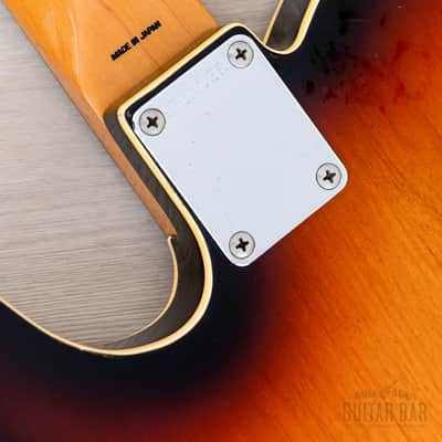 1990 Fender Telecaster Custom '62 Vintage Reissue TL62B-650 Sunburst w/ Case, Japan MIJ Fujigen imagen 16