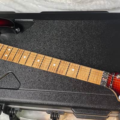 NEW ! Jackson Custom Shop Dinky HSH - Roasted Maple Neck & Fretboard - DK - 3-Tone Sunburst - Authorized Dealer - 7.5 lbs - G06672 image 6