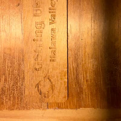 GString Solid Koa Soprano Ukulele 2004 image 8