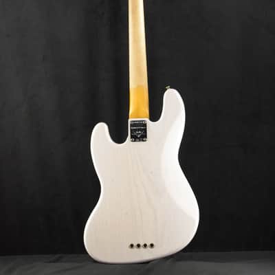 Mint Fender Limited Edition Jazz Bass Special Journeyman Relic White Blonde Rosewood Fingerboard image 7