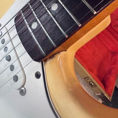 Fender American Vintage ‘62 Stratocaster 1991 - Olympic White image 6