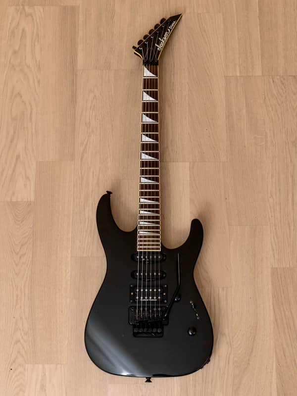 1999 Jackson Stars Soloist SL-1 SSH Metallic Black w/ USA Seymour