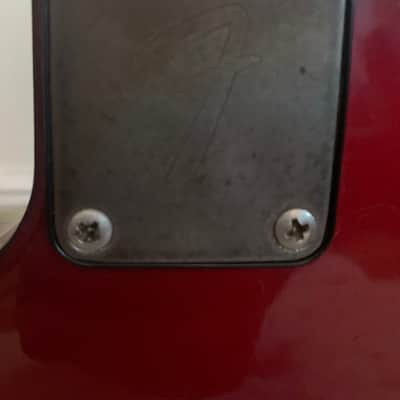 1971  Fender Cunife Telecaster with Bigsby, Maple Fretboard, CuNife pup and GFS pup, Red/Natural image 7