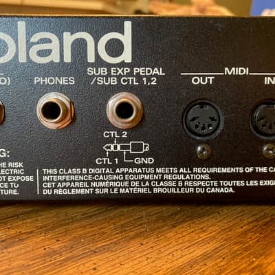 Roland VG-88 2000s - Black image 3