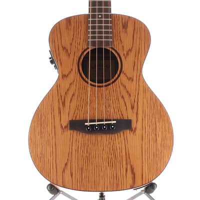 Lanikai OA-EBU Acoustic Electric Bass Natural Oak, Plays Great (I10)(11912) (11912) image 1
