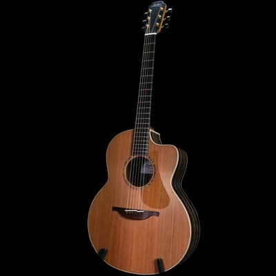 Lowden F-35c Sinker Redwood/Ebony Acoustic Guitar with Body Bevel image 4