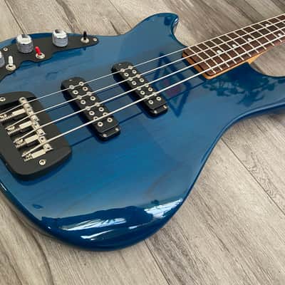 G&L El Toro Bass, Lefty, OHSC, Likely NOS 1991 - Blue image 6