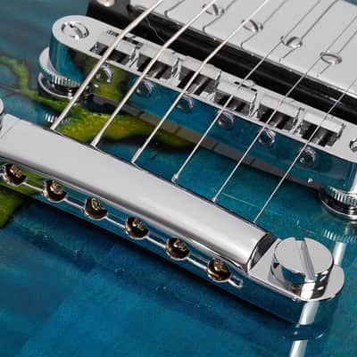 Schecter E-1 Electro-Resin Transparent Blue image 7